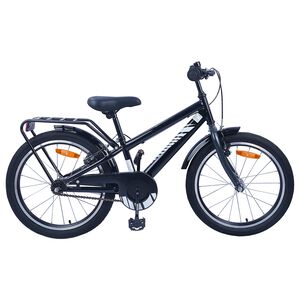 vidaXL Kinderfahrrad 20 Zoll f&uuml;r 6-11 Jahre alt Schwarz