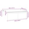 vidaXL Einziehbare Markise Creme 400 x 200 cm Polyester und Aluminium