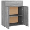 vidaXL Sideboard Grau Sonoma 60x30x75 cm Holzwerkstoff