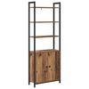 vidaXL B&uuml;cherregal Altholz 60 x 24 x 161 cm Holzwerkstoff