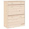 vidaXL Highboard ALTA 77x35x188 cm Massivholz Kiefer