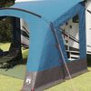 vidaXL Caravan Zelt mit Dach mit Speicher Blau 410 x 275 x 245 cm