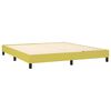 vidaXL Boxspringbett mit Matratze Gr&uuml;n 160x200 cm Stoff