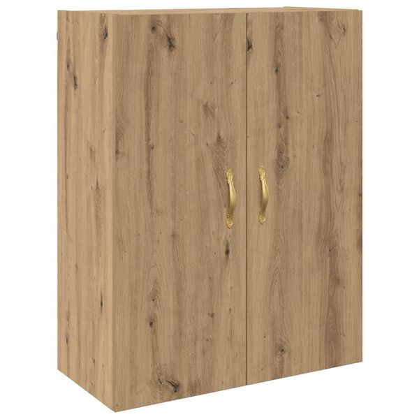vidaXL Wandschrank Artisan-Eiche 69,5 x 34 x 90 cm Holzwerkstoff