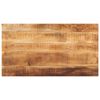 vidaXL Tischplatte 120x60x2,5 cm Rechteckig Raues Massivholz Mango