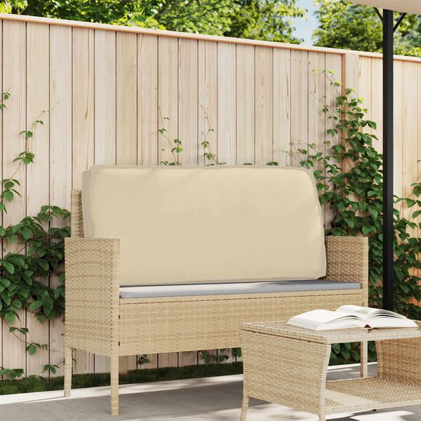 vidaXL Kissen Beige 120 x 60 x 12 cm Oxford-Stoff
