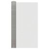 vidaXL Mesh Bildschirm 100 x 200 cm 6 Mesh Edelstahl 201 Silber
