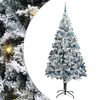 vidaXL K&uuml;nstlicher Weihnachtsbaum Wei&szlig; 240 cm