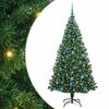 vidaXL K&uuml;nstlicher Weihnachtsbaum mit 300 LEDs mit St&auml;nder Gr&uuml;n 180 cm