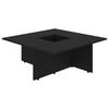 vidaXL Couchtisch Schwarz 79,5x79,5x30 cm Holzwerkstoff