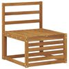 vidaXL Sofagarnituren 8 pcs Natur Massivholz Akazie
