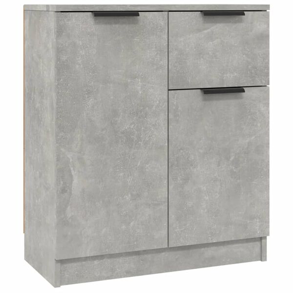vidaXL Sideboard Betongrau 60x30x70 cm Holzwerkstoff