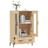 vidaXL Highboard Sonoma-Eiche 69,5x31x115 cm Holzwerkstoff