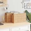 vidaXL Zeitschriftenk&ouml;rbe 2 pcs Natur 39 x 14 x 25 cm Wasserhyazinthe