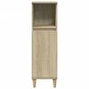 vidaXL Badschrank Sonoma-Eiche 30x30x100 cm Holzwerkstoff
