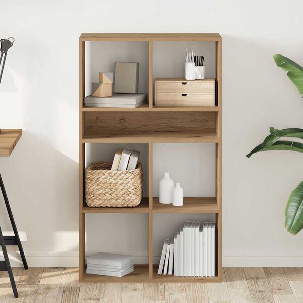 vidaXL B&uuml;cherregal Artisan-Eiche 66x31x112 cm Holzwerkstoff