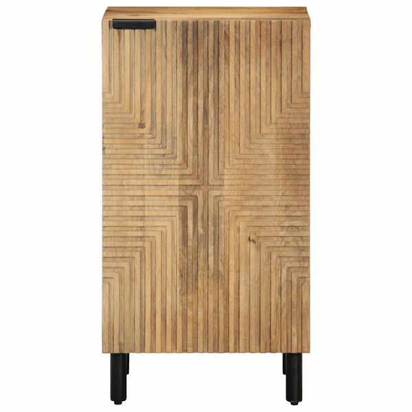 vidaXL Sideboard Braun 40x33x75 cm Massivholz Mango
