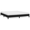 vidaXL Bettgestell ohne Matratze Schwarz 160x200 cm Stoff