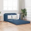 vidaXL Schlafsofa 110cm Blau Stoff