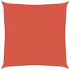 vidaXL Sonnensegel 160 g/m&sup2; Terrakottarot 7x7 m HDPE