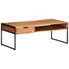 vidaXL Couchtisch 110x55x40 cm Massivholz Akazie