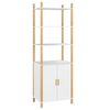vidaXL Highboard Wei&szlig; 60x40x173 cm Holzwerkstoff