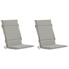 vidaXL 2-teiliges Hochlehner Kissenset GEMERT 2 pcs 100 % Polyester