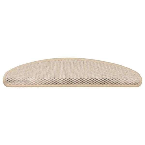 vidaXL Stufenmatten Selbstklebend Sisal-Optik 30Stk. 65x21x4cm