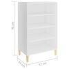 vidaXL Sideboard Weiß 57x35x90 cm Holzwerkstoff