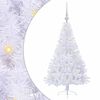 vidaXL K&uuml;nstlicher Weihnachtsbaum Wei&szlig; 120 cm PVC und Stahl