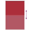 vidaXL Verdunkelungsrollo Rot 160x230cm Stoffbreite 156,6cm Polyester