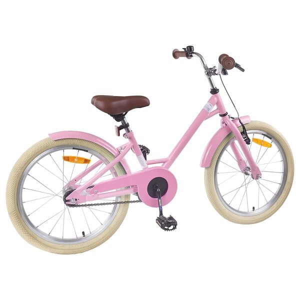 vidaXL Kinderfahrrad 20 Zoll f&uuml;r 6-11 Jahre alt Hellrosa