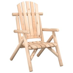 vidaXL Gartenstuhl 68x86x103 cm Massivholz Fichte