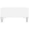 vidaXL Couchtisch Wei&szlig; 60x60x30 cm Holzwerkstoff