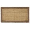 vidaXL Bereichsteppich Grau 80 x 150 cm Jute