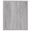 vidaXL Nachttisch Grau Sonoma 50x39x47 cm