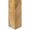 vidaXL Konsolentisch 110x35x76 cm Raues Mangoholz