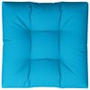 vidaXL Palettenkissen Blau 70x70x12 cm Stoff