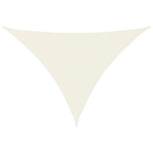vidaXL Sonnensegel Oxford-Gewebe Dreieckig 5x7x7 m Creme