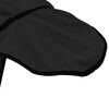 vidaXL Pferdedecke Schwarz 105 cm Polarfleece