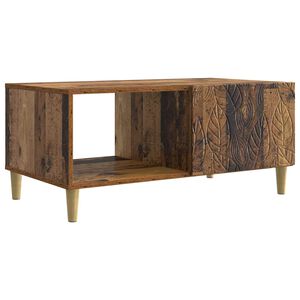 vidaXL Couchtisch Altholz 90 x 50 x 40 cm Holzwerkstoff