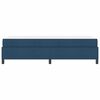 vidaXL Boxspringbett Blau 80 x 200 cm Stoff
