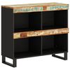 vidaXL Beistelltisch 85x33x75 cm Altholz Massiv