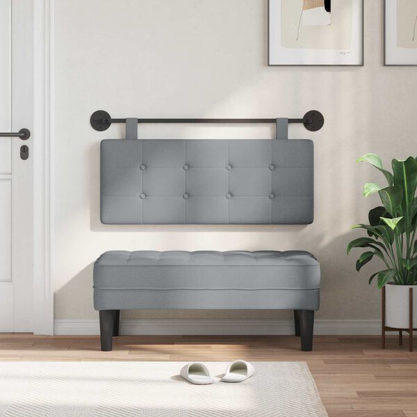 vidaXL H&auml;ngevorderseite Wandmontiert Stoff