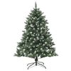 vidaXL K&uuml;nstlicher Weihnachtsbaum mit 150 LEDs mit St&auml;nder Gr&uuml;n 150 cm