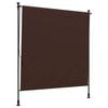 vidaXL Outdoor Rollo Braun 120 x 270 cm