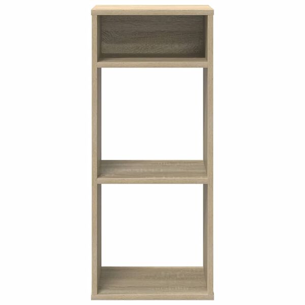 vidaXL B&uuml;cherregal Sonoma-Eiche 34x31x80 cm Holzwerkstoff