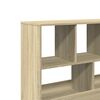 vidaXL Raumteiler Sonoma-Eiche 100x33x94,5 cm Holzwerkstoff