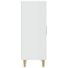 vidaXL Sideboard Hochglanz-Wei&szlig; 70x34x90 cm Holzwerkstoff