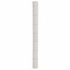 vidaXL Unkrautvlies Wei&szlig; 1,5x25 m PP